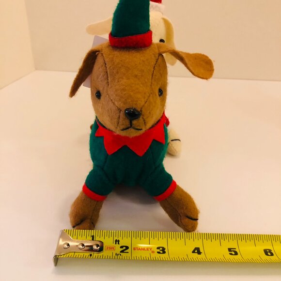 Target Bullseye Playground Christmas Holiday Felt Plush Dogs - Picture 12 of 16